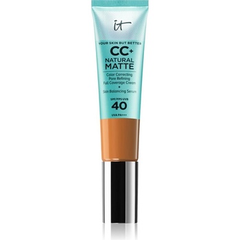 IT Cosmetics Your Skin But Better CC+ Natural Matte CC крем за матиране SPF 40 Rich 32ml