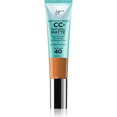 IT Cosmetics Your Skin But Better CC+ Natural Matte CC крем за матиране SPF 40 Rich 32ml
