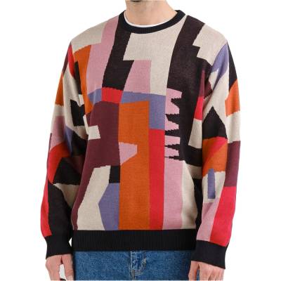 DEDICATED Мъжки пуловер DEDICATED Sweater Mora Jumper - Multi Color (017-3577-0513)