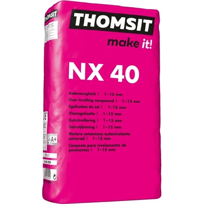 Thomsit | Thomsit nivelační hmota NX 40 25 kg