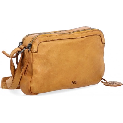 Noelia Bolger kabelka crossbody NB 2407 ZLU žlutá