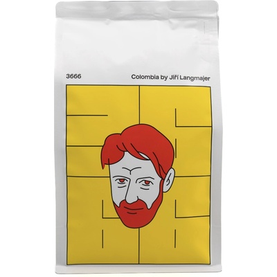 3666 by Jiří Langmajer Coffee by Colombia mletá 0,5 kg
