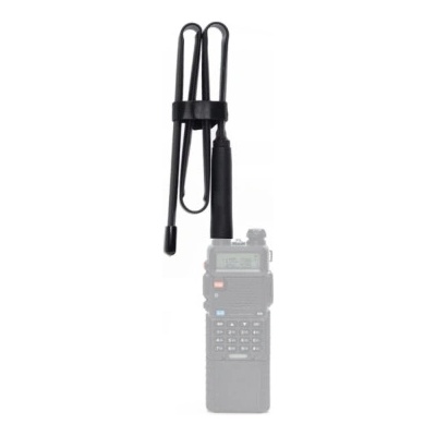 BAOFENG Dualband SMA-F taktická skládací anténa 108 cm