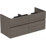 Ideal Standard Finesse - Шкафче за умивалник, 120x51x55 см, 4 чекмеджета, Dark Elm E3399UR (E3399UR)