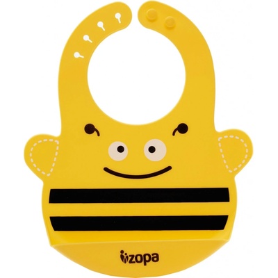Zopa silikonový bryndák Bee – Zboží Dáma