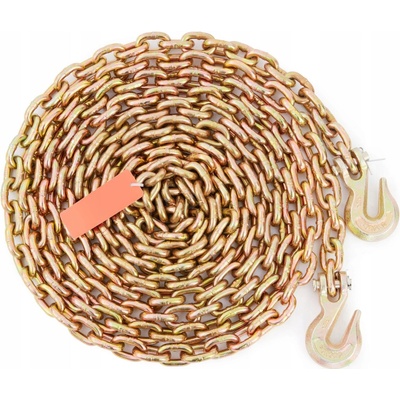 SucceBuy Ťažná reťaz 5/16'' x 20' (cca 5 metrov), nosnosť 2223 kg, mangánová oceľ G80, pre domáce použitie