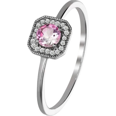 Zlaton Prsten bílé zlato s diamanty 000052106231