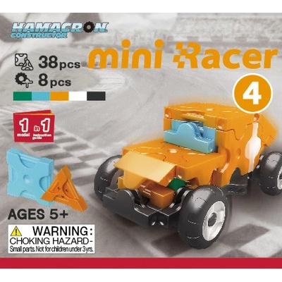 LaQ Hamacron Mini Racer ORANGE – Zbozi.Blesk.cz