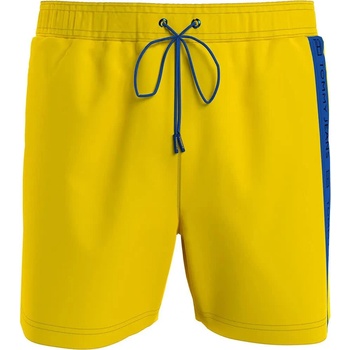 Tommy Hilfiger Бански гащета Tommy jeans Medium Side Tape swimming shorts - Yellow (Vivid Yellow)