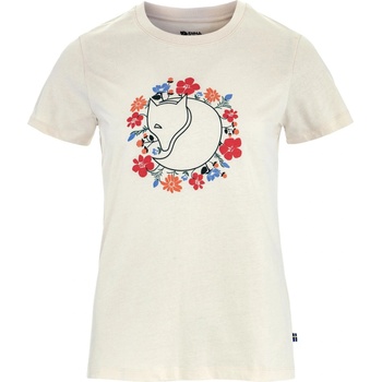 Fjällräven Fjällblomster Fox T-shirt W Размер: S / Цвят: бял