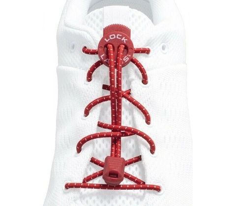 Lock Laces červene