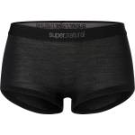 super. natural Дамско бельо super. natural Women's Tundra 175 Boyfriend Hipster Briefs - Jet Black - размер XS (114-2941-0411)