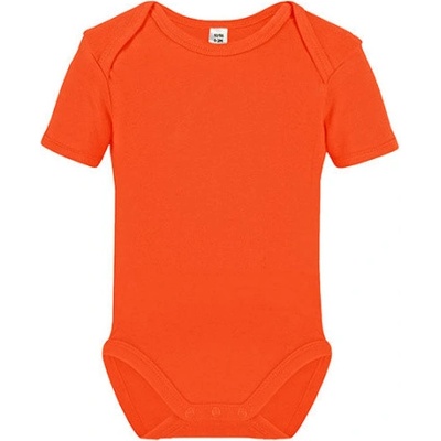 Link Kids Wear Detské body s krátkym rukávom Orange