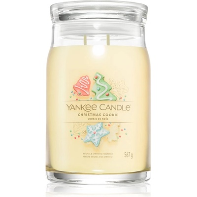 Yankee Candle Christmas Cookie ароматна свещ 567 гр
