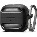 SPIGEN Калъф за Слушалки Samsung Galaxy Buds 3 Pro/ 3 FE/ 3, Spigen Rugged Armor Case, Черен (ACS08330)