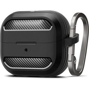 SPIGEN Калъф за Слушалки Samsung Galaxy Buds 3 Pro/ 3 FE/ 3, Spigen Rugged Armor Case, Черен (ACS08330)