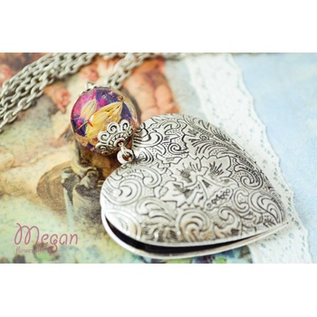 Meganflo Медальон за снимка сърце