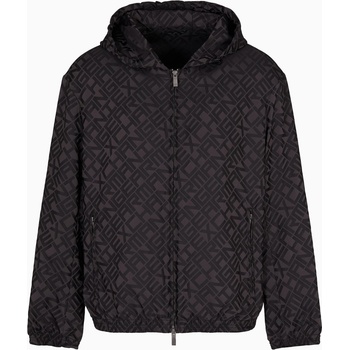 Armani Exchange Men's Waterproof Adjustable Rain Anorak - Black FC013