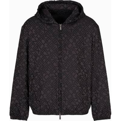 Armani Exchange Men's Waterproof Adjustable Rain Anorak - Black FC013