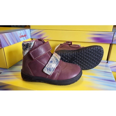 Jonap dětské celoroční boty B2 MV slim vínová