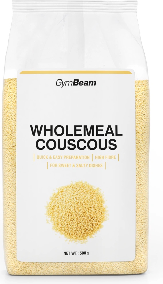 GymBeam Кускус от пълнозърнесто брашно 500 g