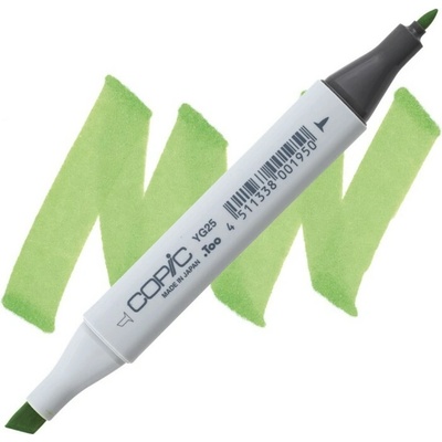 Lihová fixa COPIC Classic oboustranná Fine & Chisel, Celadon green (YG25)
