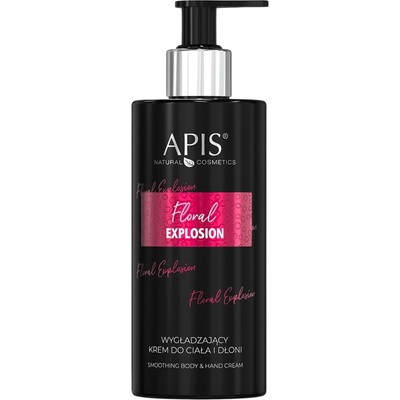 Apis Floral Explosion Vyhladzujúci krém na telo a ruky 300 ml