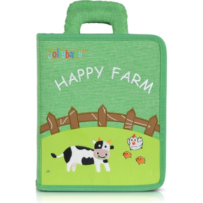 Jollybaby Мека книжка-чанта Happy Farm 2103168 (111090)