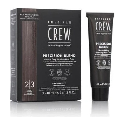 American Crew Precision Blend Natural Grey Blending Hair Color 2/3 120 ml