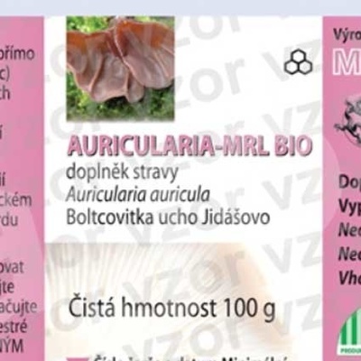MRL Auricularia Jidášovo ucho BIO 100 g