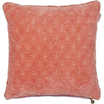 Pip Studio sametový polštář coral 45x45