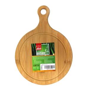 Horecano Бамбукова дъска кръгла с дръжка 15cm( B3066-3 (0116172)
