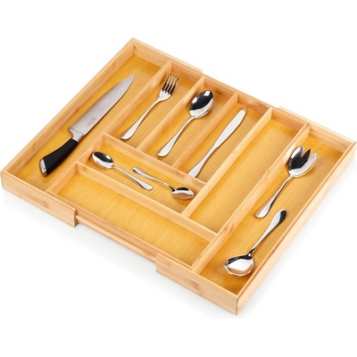 VILDE Organizér do šuplíku, příborník nastavitelná šířka 35,5 - 54,5 x 45,5 cm – Zboží Dáma