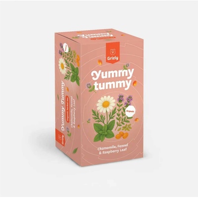 GRIZLY Yummy Tummy BIO bylinný čaj 20 ks