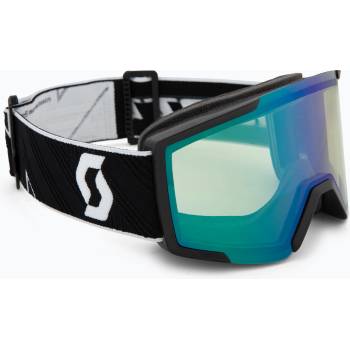 SCOTT Скиорски очила SCOTT Shield black/white/amp aurora green chrome