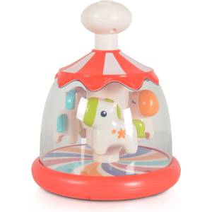Moni Бебешки музикален пумпал Pony червен HE8085 (111484)