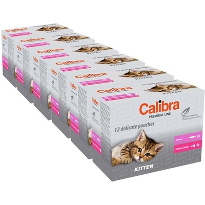 Calibra Cat консерви Premium Kitten multipack 72 x 100 г