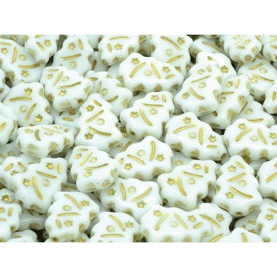 Glass beads, s.r.o. Stromeček 11130444 17x11 mm 03000/54202 Balení: 100ks