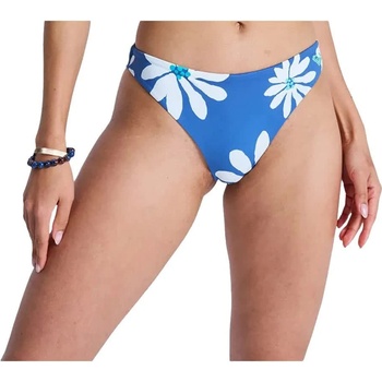Roxy Essentials PT Cheeky bikini bottom - Blue (Dutch Blue Flower Soul)