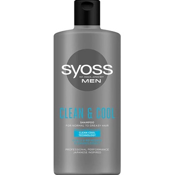 Syoss Men Clean and Cool šampon 440 ml