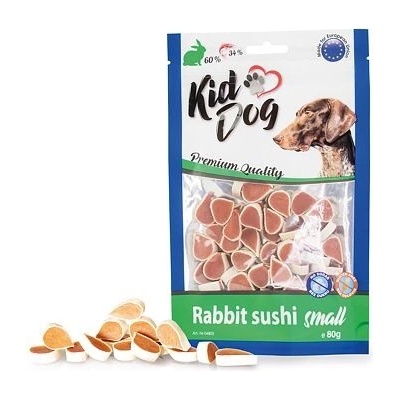 KIDDOG králičí malé sushi 80 g