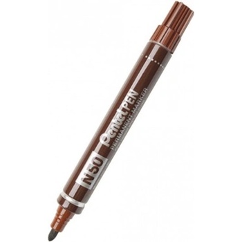 Pentel Маркер Pentel N50, кафяв, от 1.5 до 2.5 mm, перманентен (OK26871)