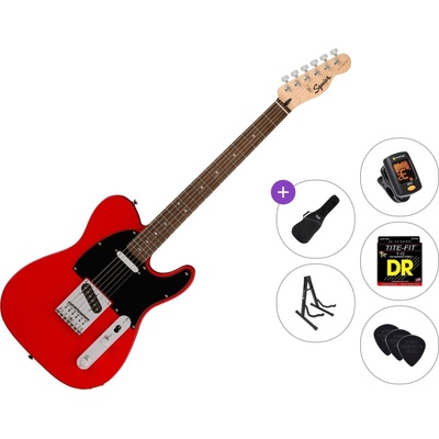 Squier Sonic Telecaster LRL Standard SET Torino Red Електрическа китара