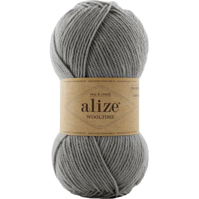 Alize Příze Wooltime 21 světle šedá