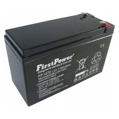 Eaton Батерия FirstPower FP7-12 - 12V 7Ah F1 (FP1270T1)