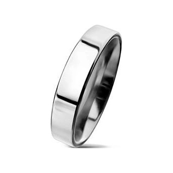Nubis lesklý prsten chirurgická ocel šíře 4 mm NSS3004-4