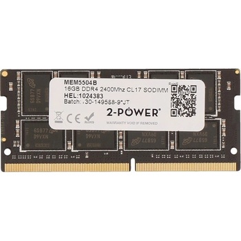 2-Power DDR4 16GB 2400MHz CL17 MEM5504B