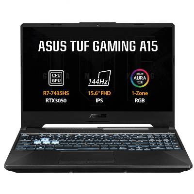 ASUS TUF Gaming SSD/RTX 3050/bez OS/Black/2R FA506NCR-HN108
