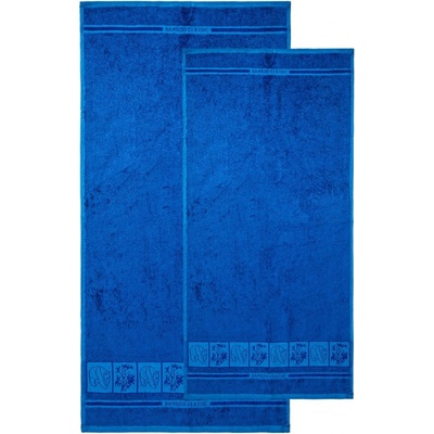 4home sada Bamboo Premium osuška a uterák modrá, 70 x 140 cm, 50 x 100 cm