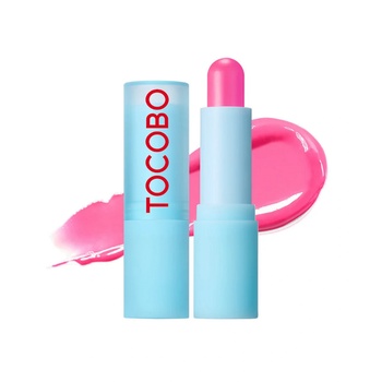 TOCOBO Балсамът за устни с тониран ефект от марката Tocobo, Glass Tinted Lip Balm, 012 Better Pink, 0.12 oz (3.5 g)